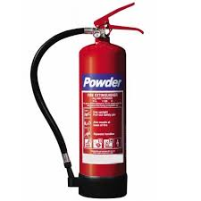 Mandatory 4kg Powder Fire Extinguisher